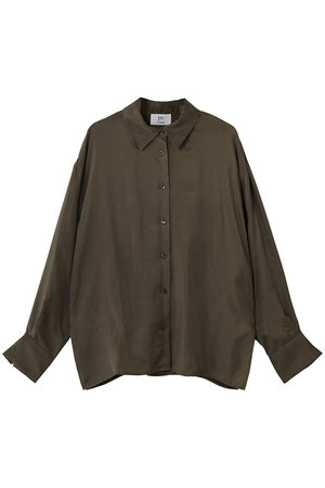 プルミエ アロンディスモン/1er Arrondissementのキュプラフィブリルレギュラーカラーシャツ(110400/110403)