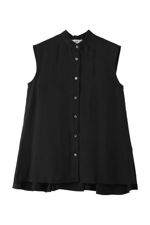 プルミエ アロンディスモン/1er Arrondissementのキュプラフィブリルノースリーブシャツ(110400/110401)