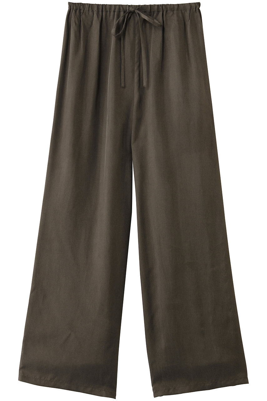 プルミエ アロンディスモン/1er Arrondissementのキュプラフィブリルイージーパンツ(ブラウン/B1062AFP052)