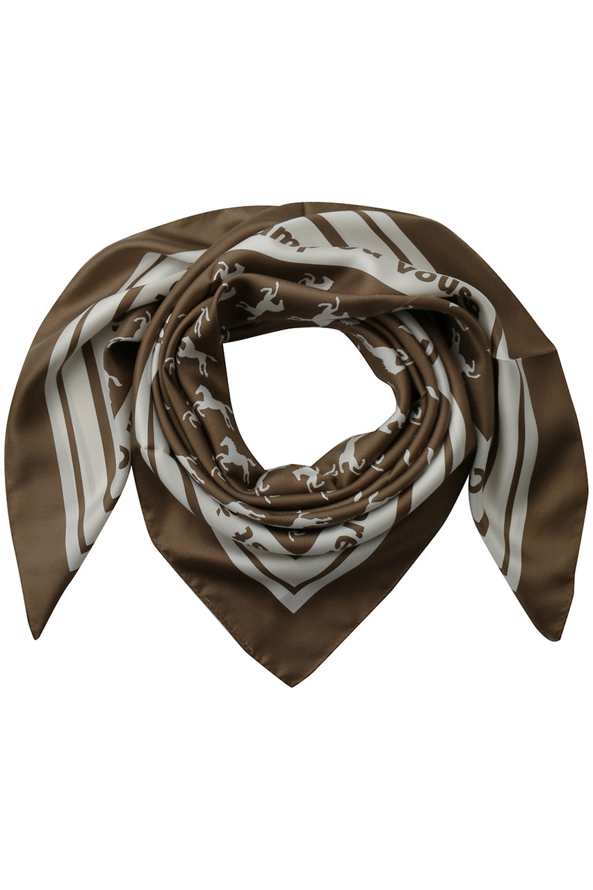 プルミエ アロンディスモン/1er Arrondissementのギャロップスカーフ(モカ/B1062ASF901)