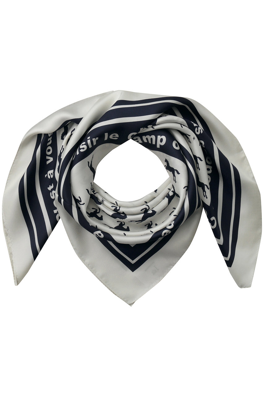 プルミエ アロンディスモン/1er Arrondissementのギャロップスカーフ(ネイビー/B1062ASF901)