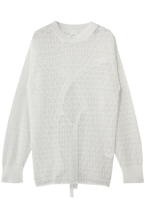 プルミエ アロンディスモン/1er Arrondissementの【NEPLA】リーフ編みバックレイヤードプルオーバー(110300/110301)