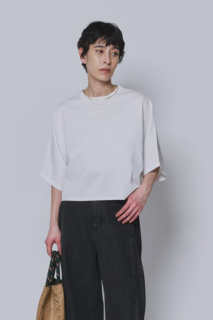 プルミエ アロンディスモン/1er ArrondissementのハイゲージポンチクロップドＴシャツ(110100/110102)