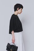 ハイゲージポンチクロップドＴシャツ