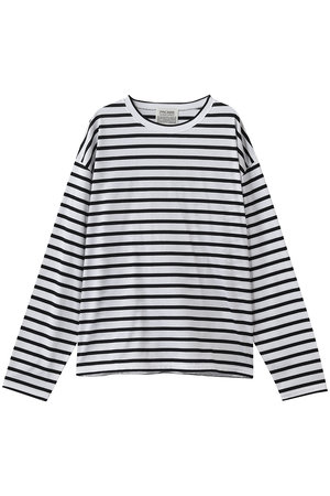 プルミエ アロンディスモン/1er Arrondissementの【INSCRIRE】別注コットンボーダーロングスリーブTシャツ(110100/110103)