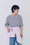 【INSCRIRE】別注コットンボーダーロングスリーブTシャツ プルミエ アロンディスモン/1er Arrondissement