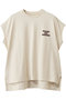 【upper hights】別注ビッグノースリーブTシャツ プルミエ アロンディスモン/1er Arrondissement アイボリー