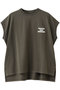【upper hights】別注ビッグノースリーブTシャツ プルミエ アロンディスモン/1er Arrondissement モカ