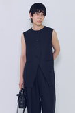 リネンペーパーヤーンへリンボンジレ