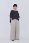 フォイルプリントリネンパンツ プルミエ アロンディスモン/1er Arrondissement