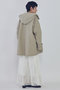 【予約販売】【VACHEMENT×1er Arrondissement】リサイクルシェルタフタショートトレンチコート プルミエ アロンディスモン/1er Arrondissement