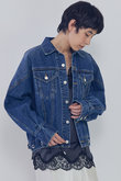 ドルマンデニムジャケット
