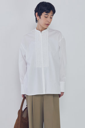 プルミエ アロンディスモン/1er Arrondissementの【予約販売】フリルブザムシャツ(110400/110403)