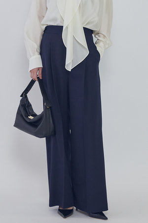 プルミエ アロンディスモン/1er Arrondissementのウールギャバジントラウザー(110600/110601)