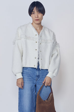 プルミエ アロンディスモン/1er Arrondissementの【予約販売】リングツイードブルゾン(110800/110802)