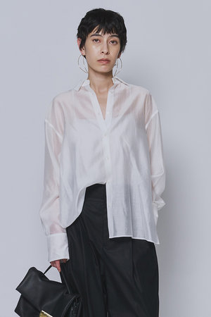 プルミエ アロンディスモン/1er Arrondissementのシアーテンセルシャツ(110400/110403)