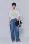 ロゴプリントＴシャツ プルミエ アロンディスモン/1er Arrondissement