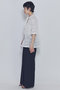 【WEB限定】【normment】コットンレースボタンシャツ プルミエ アロンディスモン/1er Arrondissement