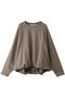 【COG THE BIG SMOKE】“OLIVER PUFFY HEM TOP”スウェットトップス プルミエ アロンディスモン/1er Arrondissement トープ