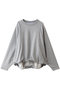 【COG THE BIG SMOKE】“OLIVER PUFFY HEM TOP”スウェットトップス プルミエ アロンディスモン/1er Arrondissement ライトグレー
