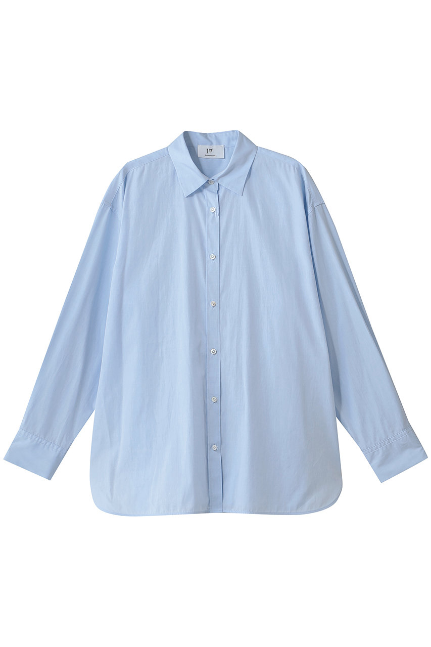 1er Arrondissement シャンブレーシャツ (サックス, 36) プルミエ アロンディスモン ELLE SHOP