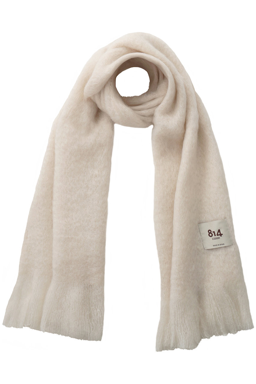 1er Arrondissement 【814 EZCARAY】ストール (オフホワイト, F) プルミエ アロンディスモン ELLE SHOP