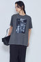 【予約販売】【COUTURE D’ADAM】“Jane&Serge with Double Decker”Tシャツ(Monochrome・Black) プルミエ アロンディスモン/1er Arrondissement