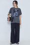 【予約販売】【COUTURE D’ADAM】“Jane&Serge with Double Decker”Tシャツ(Monochrome・Black) プルミエ アロンディスモン/1er Arrondissement