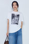 【予約販売】【COUTURE D’ADAM】“Jane&Serge with Double Decker”Tシャツ(Monochrome・White) プルミエ アロンディスモン/1er Arrondissement ホワイト