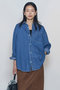 【予約販売】〈NEEDBY heritage×1er Arrondissement〉【別注】デニムシャツ Sophie プルミエ アロンディスモン/1er Arrondissement インディゴ