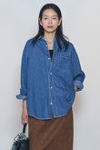 〈NEEDBY heritage×1er Arrondissement〉【別注】デニムシャツ Sophie