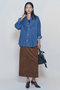 【予約販売】〈NEEDBY heritage×1er Arrondissement〉【別注】デニムシャツ Sophie プルミエ アロンディスモン/1er Arrondissement