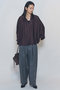 【予約販売】ギャザースキッパーブラウス プルミエ アロンディスモン/1er Arrondissement
