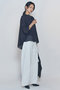 【予約販売】ホワイトデニムカーブパンツ プルミエ アロンディスモン/1er Arrondissement
