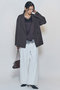 【予約販売】ホワイトデニムカーブパンツ プルミエ アロンディスモン/1er Arrondissement