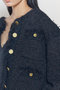 【予約販売】【WEB限定カラーあり】La Seine ツイードニットジャケット プルミエ アロンディスモン/1er Arrondissement