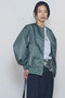 【予約販売】バルーンサテンブルゾン プルミエ アロンディスモン/1er Arrondissement