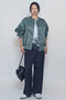 【予約販売】バルーンサテンブルゾン プルミエ アロンディスモン/1er Arrondissement
