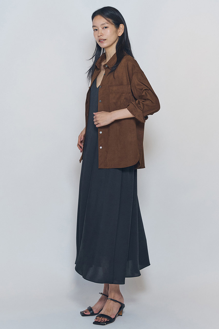 レディース 【タグ付新品】1er Arrondissement エコスエードシャツ 