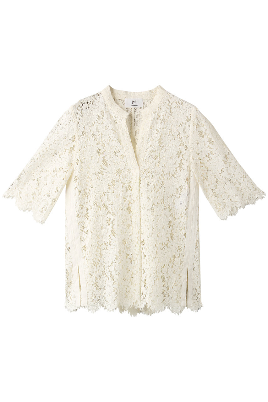 SALE 【30%OFF】 1er Arrondissement プルミエ アロンディスモン レースブラウス ホワイト