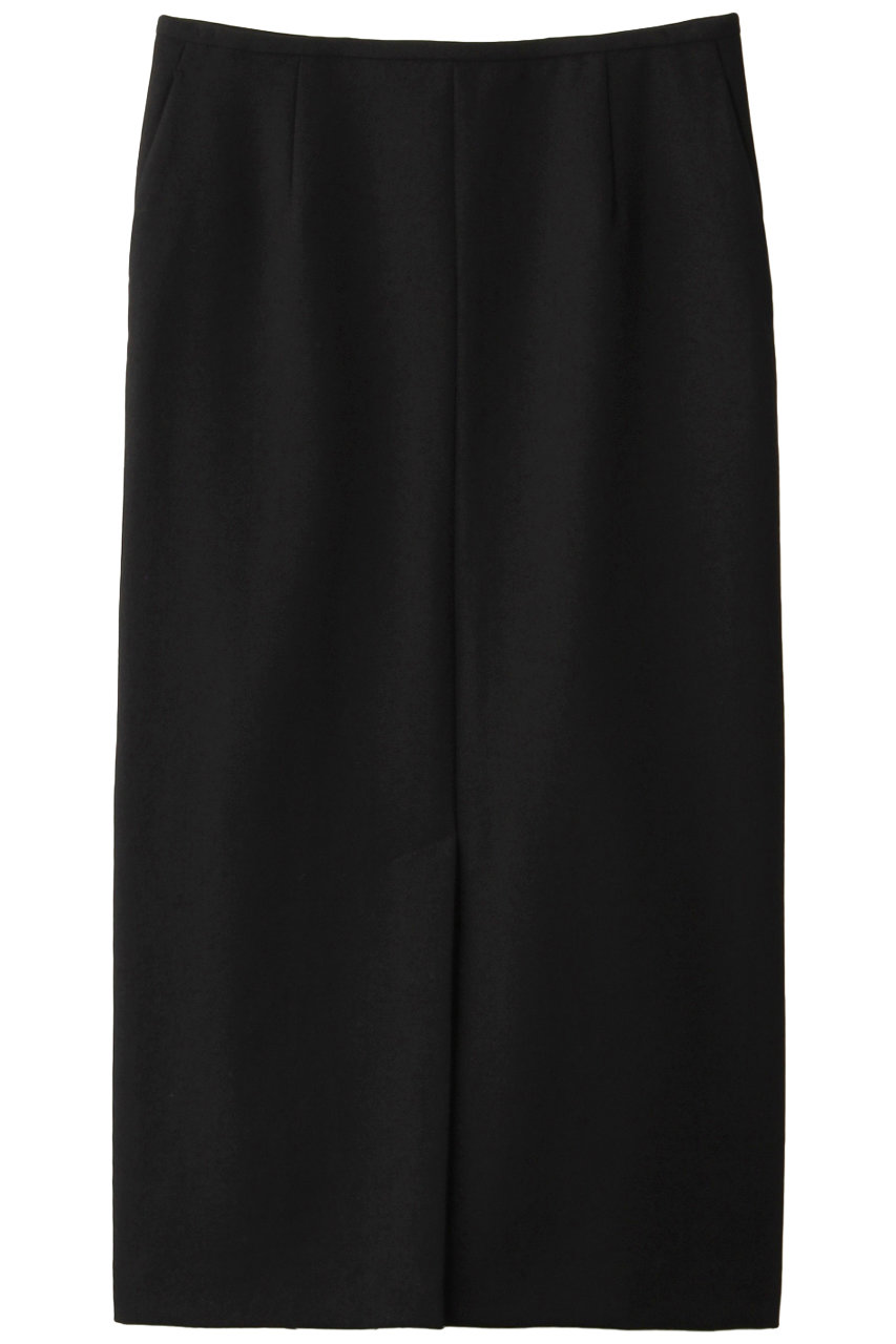 SALE 【30%OFF】 1er Arrondissement プルミエ アロンディスモン フロントスリットスカート ブラック