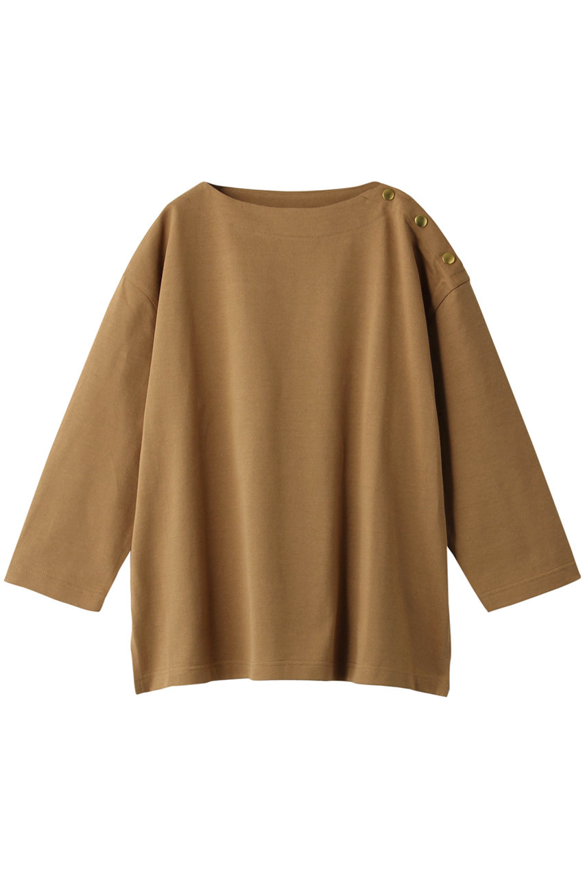 1er Arrondissement プルミエ アロンディスモン 【Traditional Weatherwear】クルーネックプルオーバー キャメル