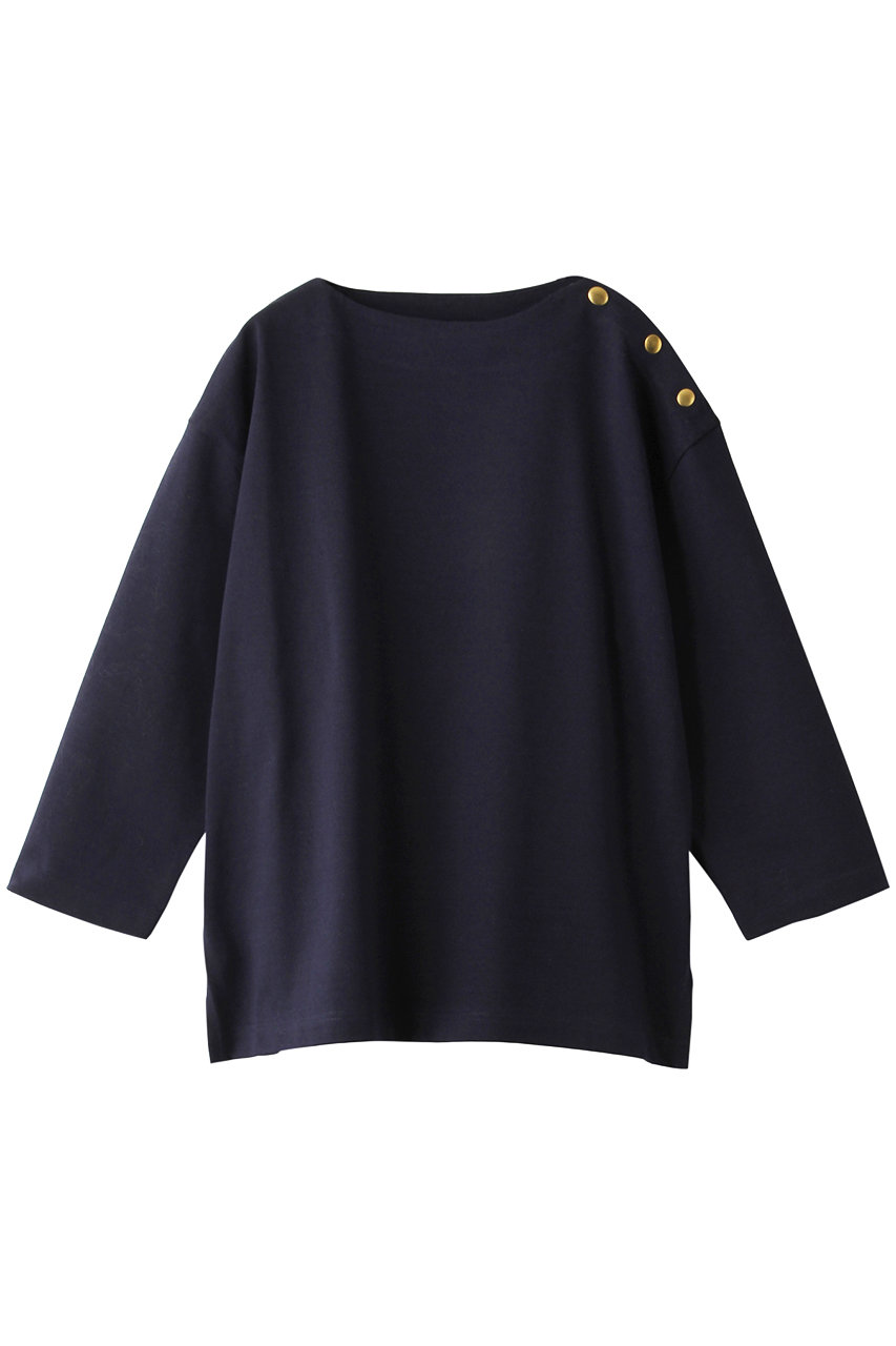 1er Arrondissement プルミエ アロンディスモン 【Traditional Weatherwear】クルーネックプルオーバー ダークネイビー