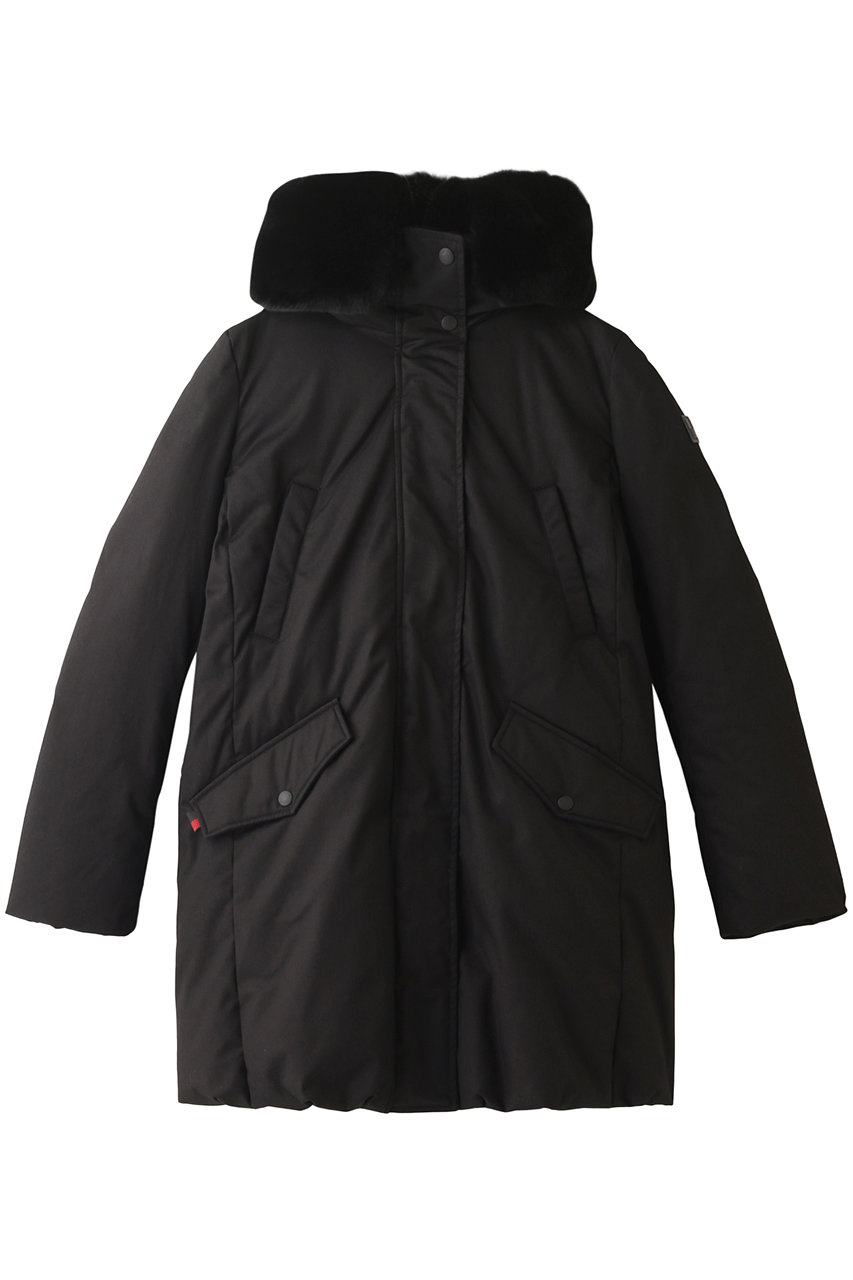 1er Arrondissement プルミエ アロンディスモン 【WOOLRICH】コクーンパーカー ブラック
