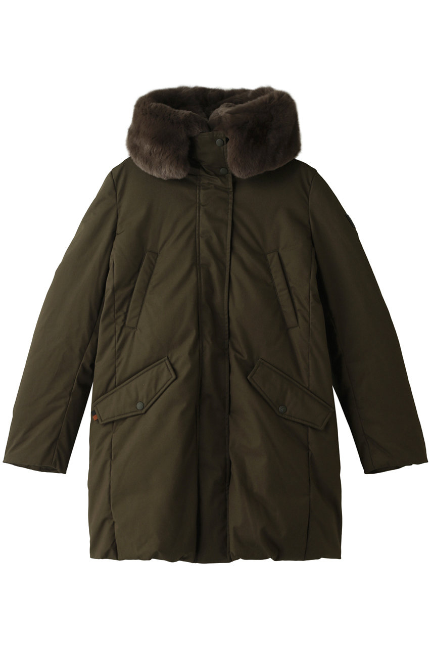 1er Arrondissement プルミエ アロンディスモン 【WOOLRICH】コクーンパーカー オリーブ