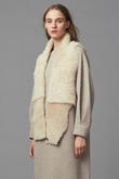 【Gushlow&Cole】Shearling Gilet Scarf