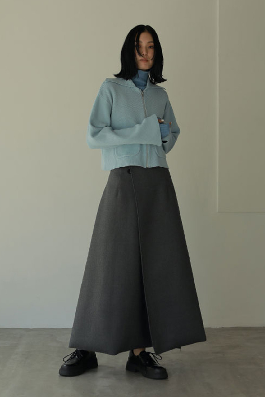 【新品未使用】 ETRE TOKYO  フロントボタンフレアースカート  洗える ロングスカート 憧れの