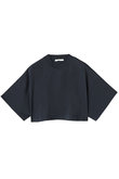 クロップドモックネックTee