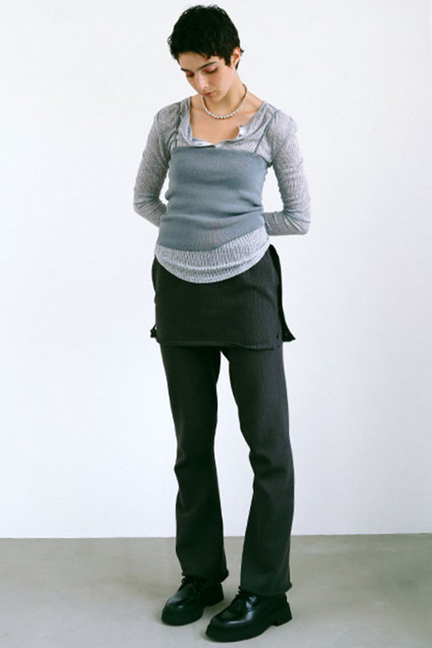 CECILE TULKENS コットンニットパンツ