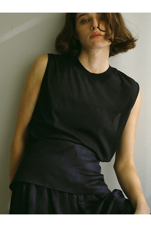 エトレトウキョウ/ETRE TOKYOのノースリーブシアープルオーバー(110100/110101)